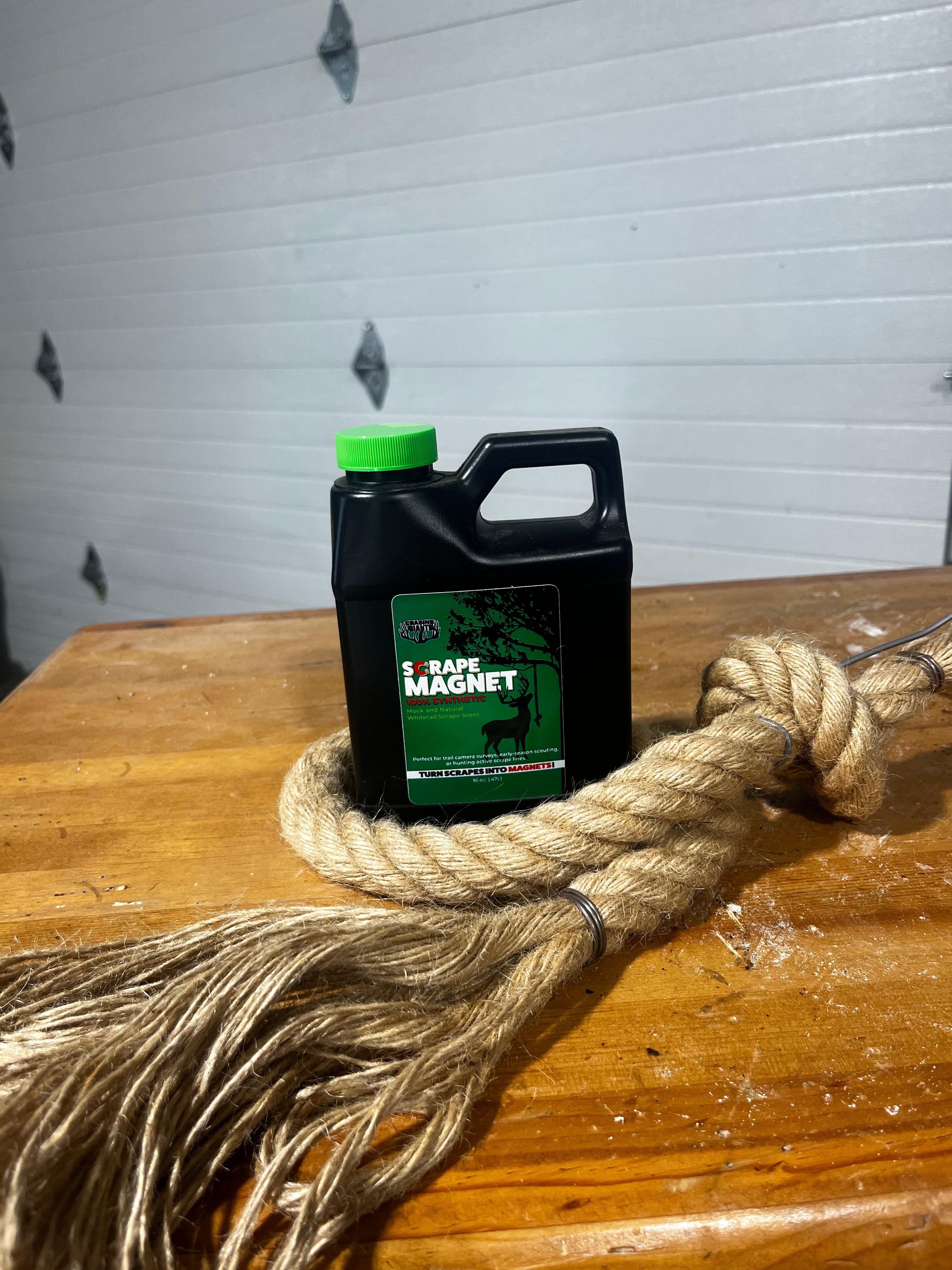 16oz bottle Scrape Magnet + Rope Combo