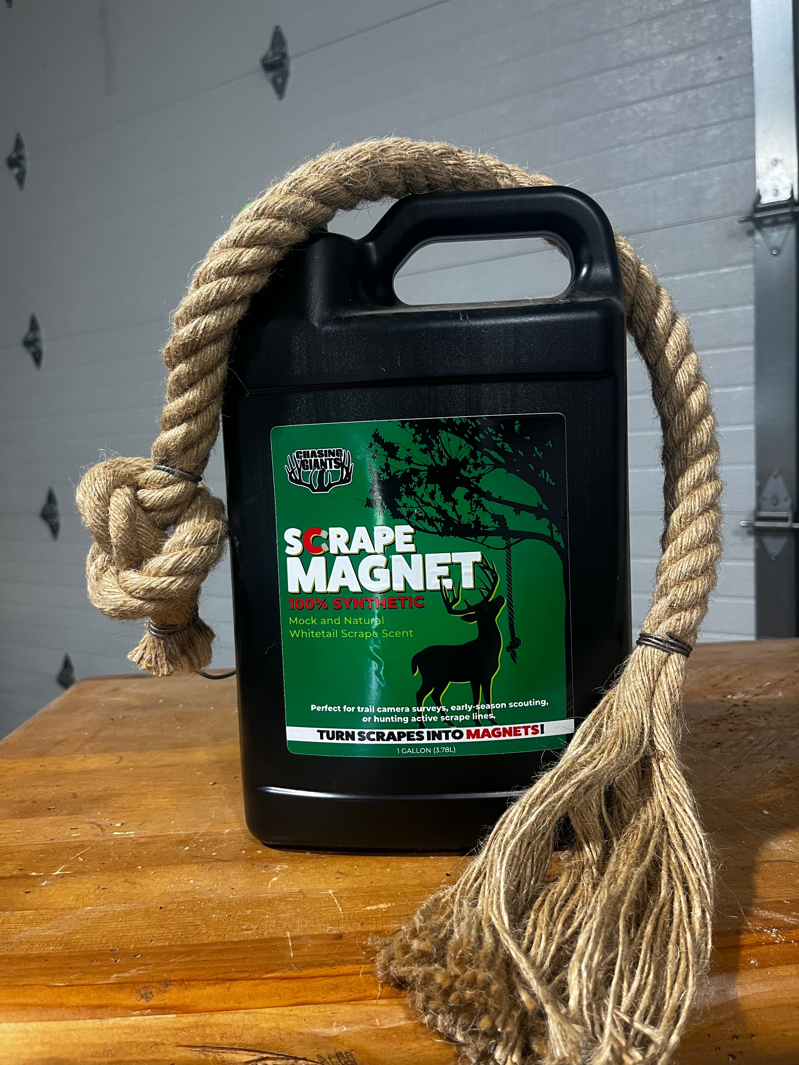 1 Gallon Scrape Magnet + Rope Combo
